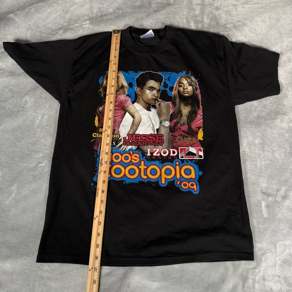 Z100 Zootopia Concert T Shirt Mens M Jesse McCartney Soulja Boy Hip Hop Y2K - Picture 9 of 9